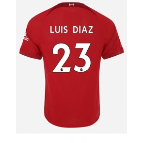 Liverpool Luis Diaz #23 Hemmatröja 2022-23 Korta ärmar